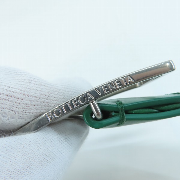 実際に弊社で買取させて頂いたBOTTEGA VENETA/ボッテガヴェネタ イントレチャート レザーベルト 652912 vcq71/Sの画像 3枚目