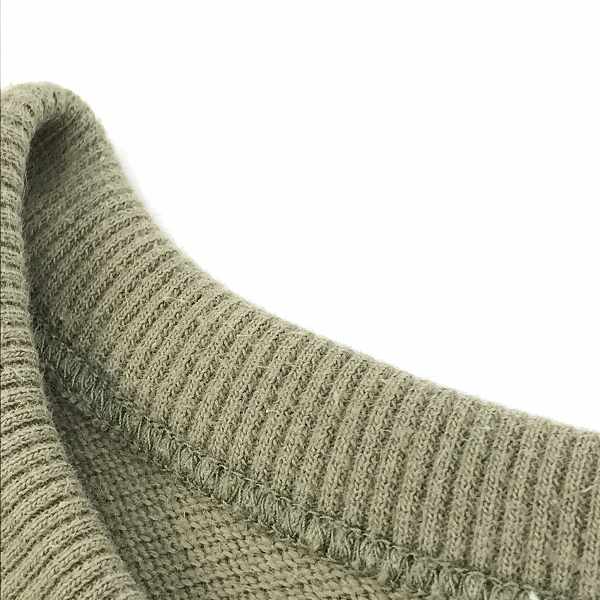 実際に弊社で買取させて頂いたLACOSTE/ラコステ 鹿の子地 ロングスリーブTシャツ カーキ TH074EL /Lの画像 5枚目