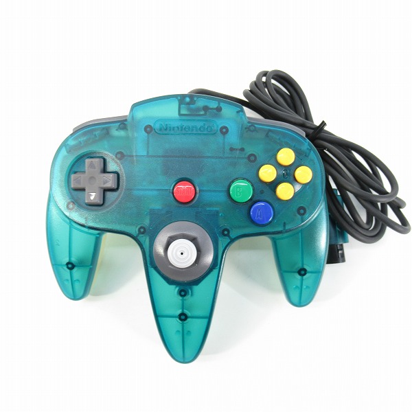 実際に弊社で買取させて頂いた任天堂 Nintendo64/ニンテンドー64 本体 NUS-001 クリアブルー【簡易動作確認済】 の画像 8枚目