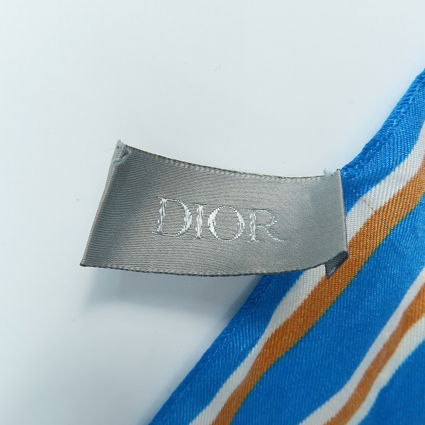 実際に弊社で買取させて頂いたChristian Dior/クリスチャンディオール  オブリーク ミニスカーフ の画像 2枚目