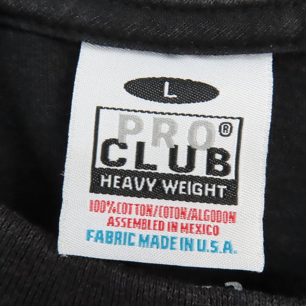 実際に弊社で買取させて頂いたTENDERLOIN/テンダーロイン PRO CLUB/プロクラブ プリントTシャツ/Lの画像 3枚目