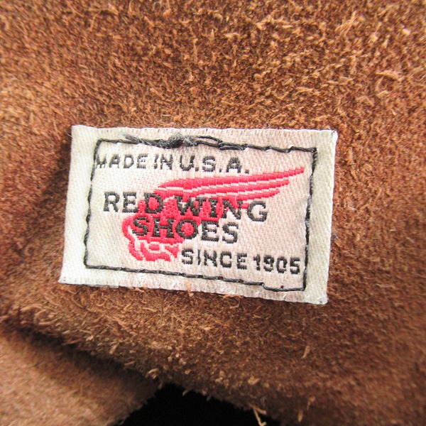 実際に弊社で買取させて頂いたRED WING/レッドウィング レースアップブーツ 17373 /8.5の画像 5枚目