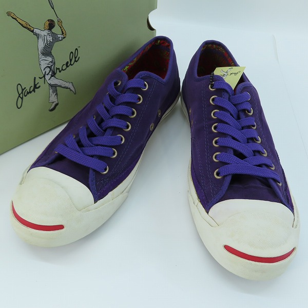 実際に弊社で買取させて頂いたCONVERSE/コンバース JACK PURCELL VELVET OX/ジャックパーセル ベルベット 1T491/27