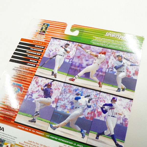 実際に弊社で買取させて頂いた【未開封】McFARLANE TOYS/マクファーレントイズ ビッグリーグチャレンジ #25 MARK McGWIRE マーク・マグワイア 白 フィギュアの画像 6枚目