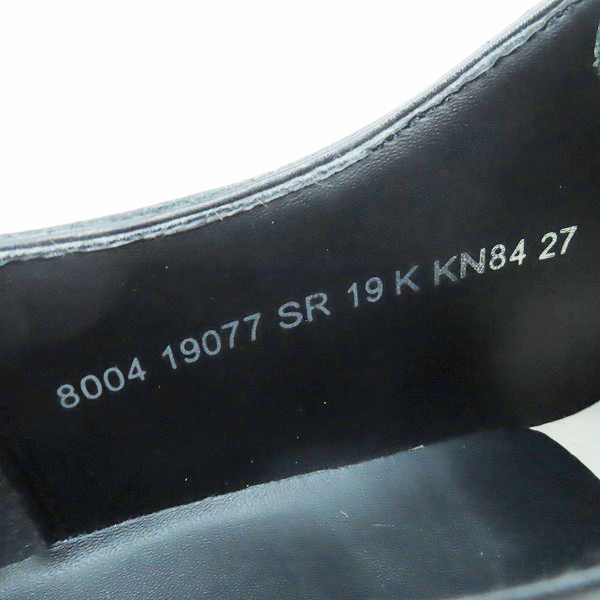 実際に弊社で買取させて頂いたKEN FORD/ケンフォード REGAL CORPORATION 内羽根 ストレートチップ レザーシューズ ビジネスシューズ/27.0の画像 5枚目