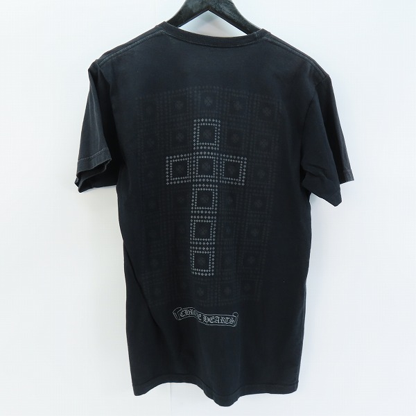 実際に弊社で買取させて頂いた【JPタグ】CHROME HEARTS/クロムハーツ バッククロスプリント Tシャツ/Mの画像 1枚目