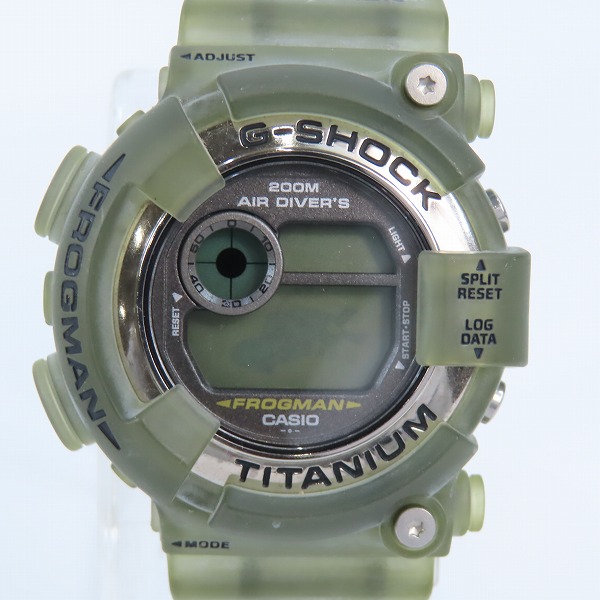 実際に弊社で買取させて頂いたG-SHOCK/Gショック FROGMAN/フロッグマン MEN IN SMOKE/メンインスモーク DW-8200MS-8T【動作未確認】
