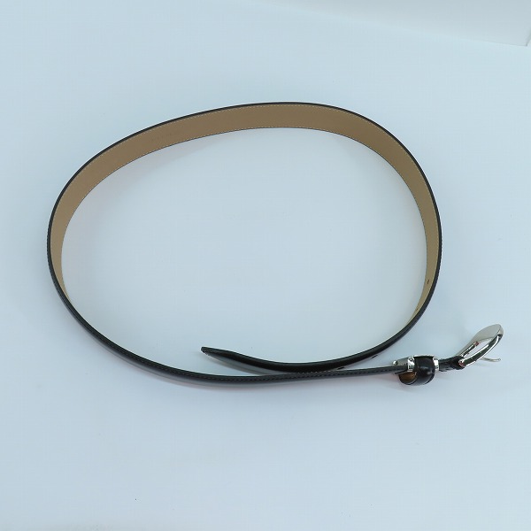 実際に弊社で買取させて頂いたREGAL/リーガル レザーベルト ブラックの画像 8枚目