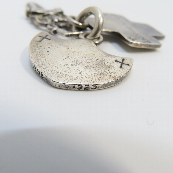 実際に弊社で買取させて頂いたCHROME HEARTS/クロムハーツ 3トリンケッツ/スリートリンケッツ ペンダントトップの画像 8枚目