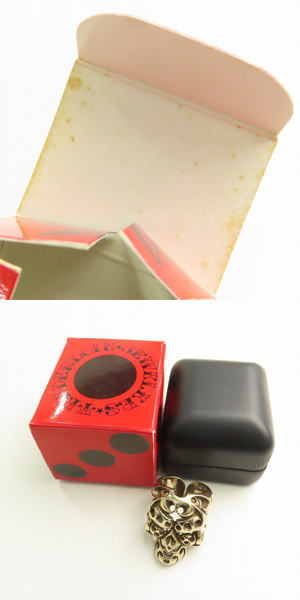 実際に弊社で買取させて頂いたTENDERLOIN/テンダーロイン 8K T-SKULL RING ボルネオスカル リング 16.5-19.5号の画像 9枚目