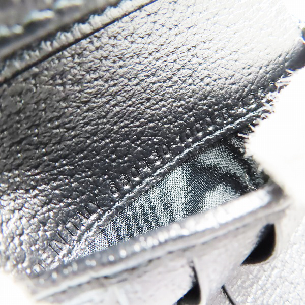 実際に弊社で買取させて頂いた(1)BALENCIAGA×GUCCI/バレンシアガ×グッチ ハッカープロジェクト 総柄 二つ折り財布 ブラック 680430の画像 6枚目