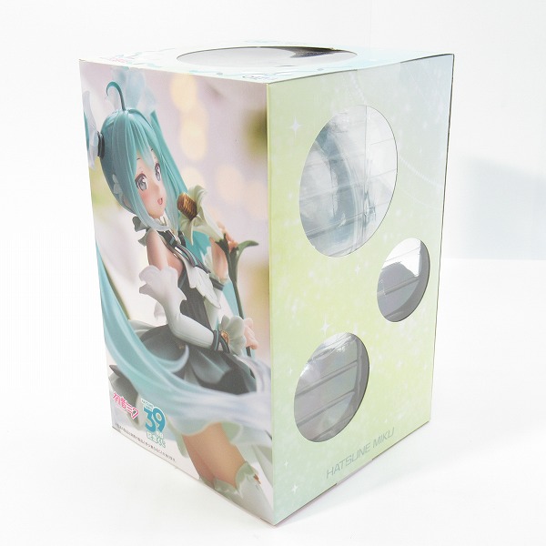 実際に弊社で買取させて頂いた(1)【未開封】TAITO/タイトー タイトーくじ 初音ミク 39の日記念くじ B賞 描き下ろしスケール フィギュアの画像 3枚目