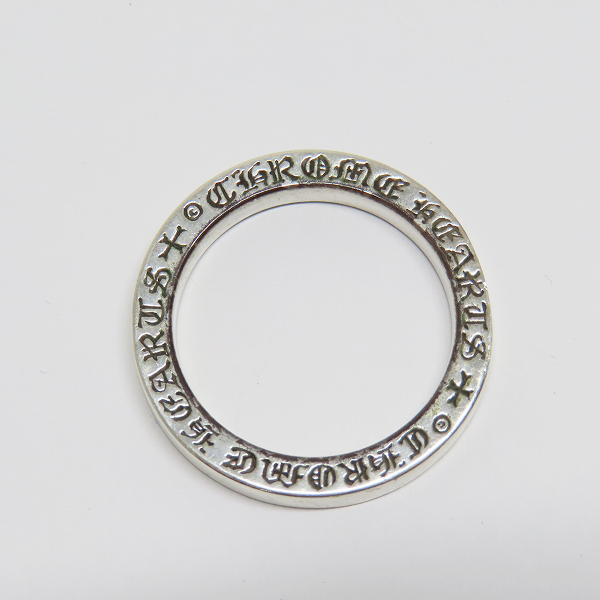 実際に弊社で買取させて頂いたCHROME HEARTS/クロムハーツ 3mm スペーサーリング プレーン 19号の画像 5枚目