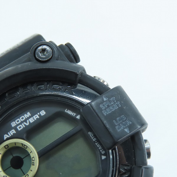 実際に弊社で買取させて頂いたG-SHOCK/Gショック FROGMAN MEN IN BLACK 2 フロッグマン DW-8200BM-1T【動作未確認】の画像 4枚目