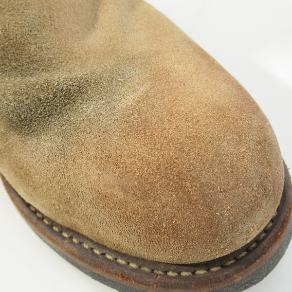 実際に弊社で買取させて頂いたRED WING/レッドウィング 8268 PT99 ENGINEER BOOTS/エンジニアブーツ スエード 9Dの画像 7枚目