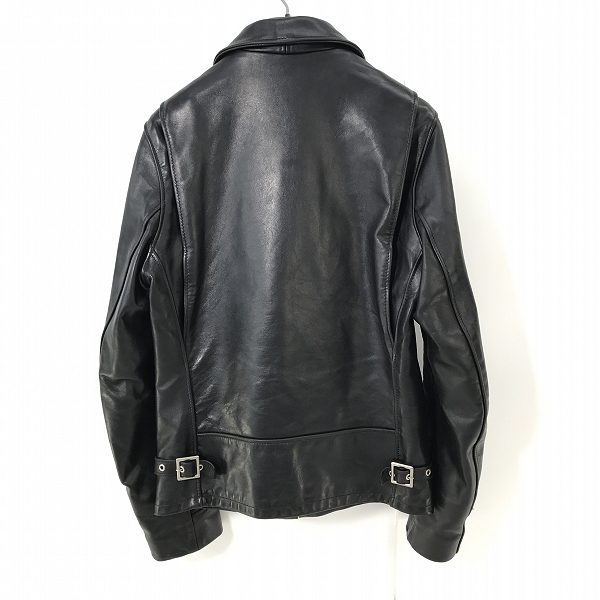 実際に弊社で買取させて頂いたSchott/ショット カウレザー/牛革 トラッカージャケット/シングルライダース 7209/34の画像 1枚目