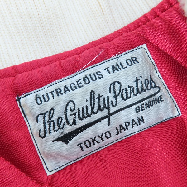 実際に弊社で買取させて頂いたWACKO MARIA/ワコマリア THE GUILTY PARTIES スタジャン/Ｓの画像 2枚目