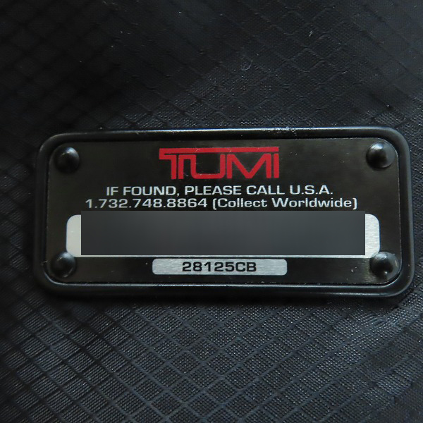 実際に弊社で買取させて頂いたTUMI/トゥミ キャリーケース TEGRA-LITE テグラライト 28125CB/70Lの画像 5枚目