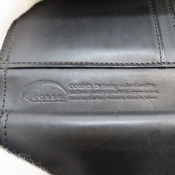 実際に弊社で買取させて頂いたCORBO/コルボ 三つ折り財布/ウォレットの画像 6枚目