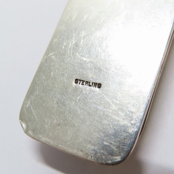 実際に弊社で買取させて頂いたCHROME HEARTS/クロムハーツ ダガー マネークリップ/シルバーの画像 4枚目