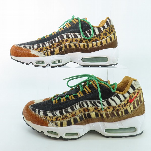 実際に弊社で買取させて頂いたNIKE×ATMOS/ナイキ×アトモス AIR MAX 95 OG DLX ANIMAL PACK エアマックス95 AQ0929-200/29の画像 3枚目