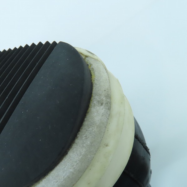 実際に弊社で買取させて頂いたRick Owens/リックオウエンス RAMONES/ラモーンズ サイドジップ スニーカー/39Dの画像 8枚目