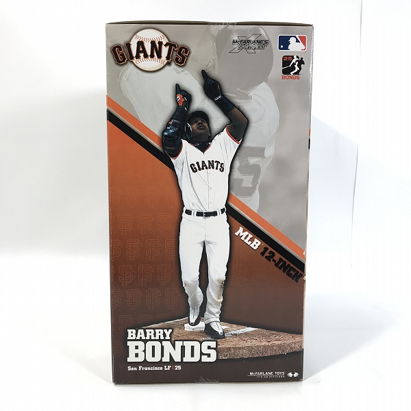 実際に弊社で買取させて頂いた【未開封】McFARLANE TOYS/マクファーレントイズ サンフランシスコ・ジャイアンツ BARRY BONDS 12インチ フィギュアの画像 1枚目