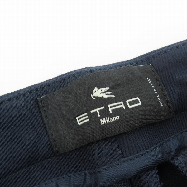 実際に弊社で買取させて頂いたETRO/エトロ 2024年製 キャディ フレアパンツ 242-WREA0011-99TUBK6/38の画像 2枚目