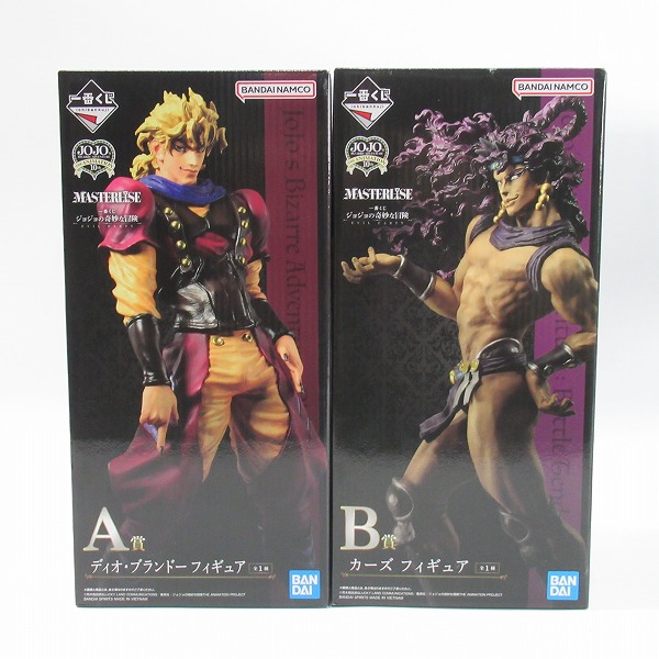 実際に弊社で買取させて頂いた【未開封】一番くじ ジョジョの奇妙な冒険 A賞 ディオ/B賞 カーズ/C賞 DIO/ラストワン賞 吉良吉影 フィギュア 4点セットの画像 3枚目