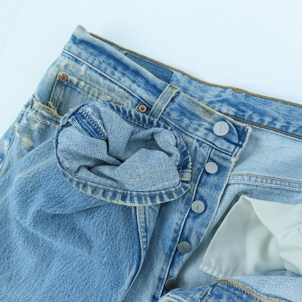 実際に弊社で買取させて頂いたLEVIS/リーバイス ヴィンテージ 501xx 653刻印 デニムパンツ/ジーンズ W35L34の画像 2枚目
