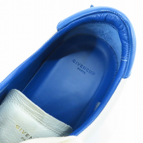 実際に弊社で買取させて頂いたGIVENCHY/ジバンシィ ロゴパッチ ローカットスニーカー DN0148/43の画像 4枚目