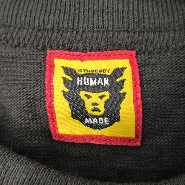 実際に弊社で買取させて頂いたHUMAN MADE/ヒューマンメイド×KAWS/カウズ Graphic T/グラフィックT Tシャツ/Mの画像 2枚目