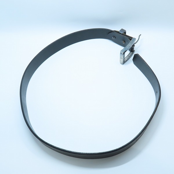 実際に弊社で買取させて頂いたBACKLASH/バックラッシュ イタリアンダブルショルダーシワ加工プルアップ レザーベルトの画像 6枚目