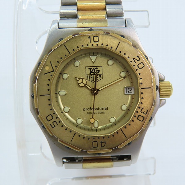 実際に弊社で買取させて頂いたTAG Heuer/タグホイヤー プロフェッショナル200M 腕時計 935.413【動作未確認】