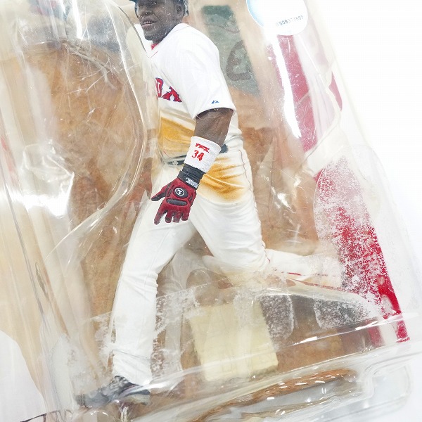 実際に弊社で買取させて頂いた【未開封】MCFARLANE/マクファーレン SPORTSPICKS ボストン・レッドソックス #34 David ORTIZ フィギュアの画像 3枚目