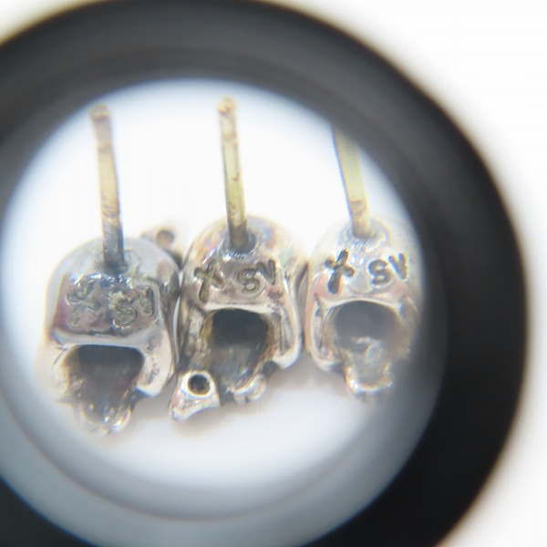 実際に弊社で買取させて頂いた【ギャラ付き】KONRON/コンロン スラムブラザーズ ピアス 3点セットの画像 5枚目