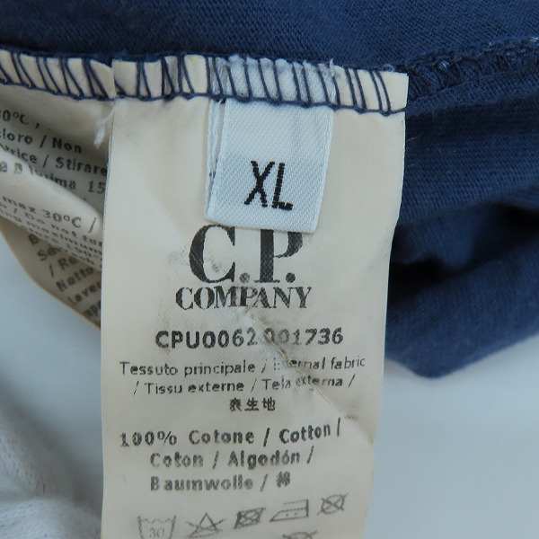 実際に弊社で買取させて頂いたC.P COMPANY/シーピーカンパニー  半袖ポロシャツ XLの画像 3枚目
