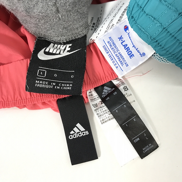 実際に弊社で買取させて頂いた【おまとめ】adidas/アディダス NIKE /ナイキ Champion/チャンピオン ハーフパンツの画像 2枚目