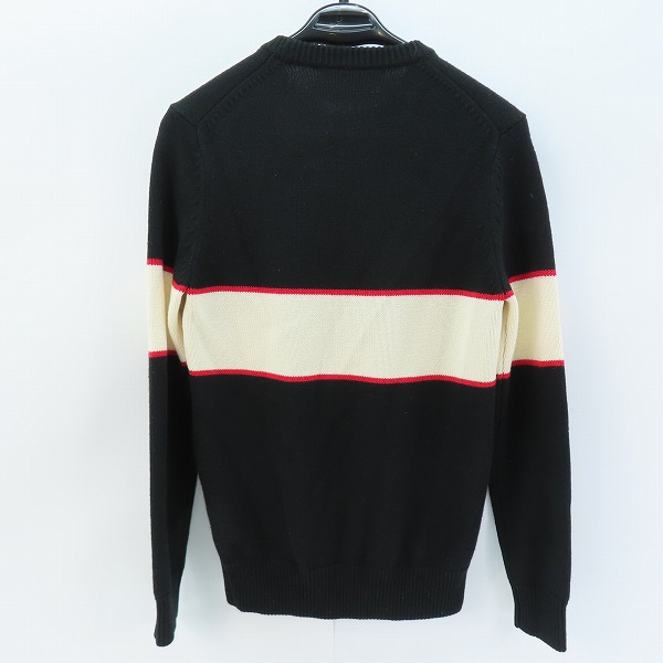 実際に弊社で買取させて頂いた【JPタグ】GIVENCHY/ジバンシィ バンドヘビーセーターフロントロゴニット BM900G400M/XSの画像 1枚目