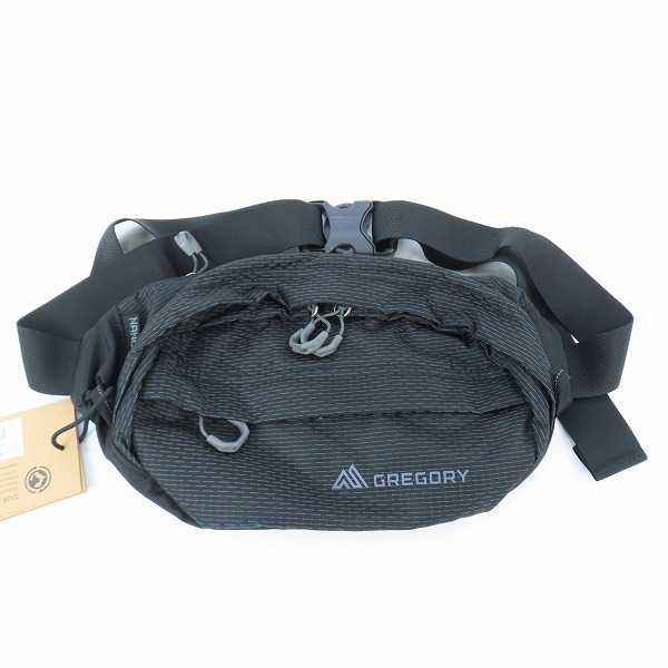 実際に弊社で買取させて頂いた【未使用】GREGORY/グレゴリー ナノ ウエストパック/ボディバッグ オプシディアンブラック