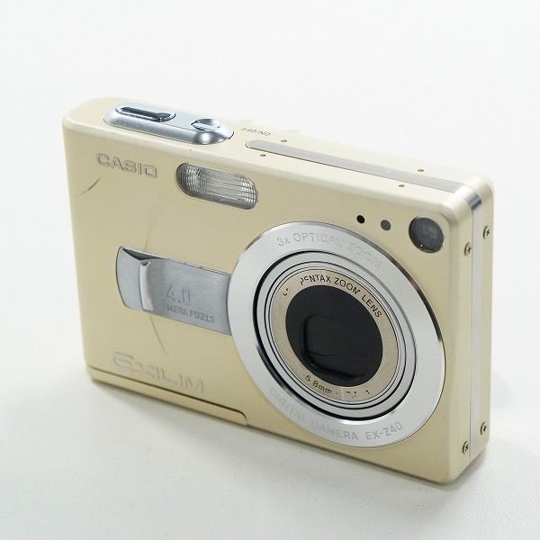 実際に弊社で買取させて頂いたCASIO/カシオ EXILIM EX-Z40 エクシリム コンパクトデジタルカメラ 簡易動作確認済み