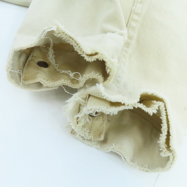 実際に弊社で買取させて頂いたLEVIS/リーバイス 840B XX 60s USA製 ボタン裏刻印O ビンテージ デニム ジャケット 42の画像 8枚目