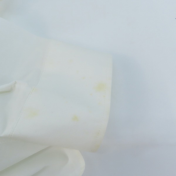 実際に弊社で買取させて頂いたMaison Margiela/マルジェラ ネクタイデザインボタンシャツ/44の画像 7枚目