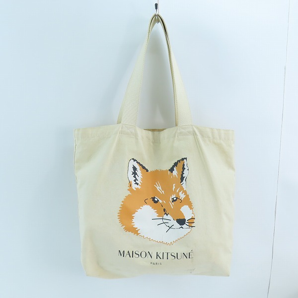 実際に弊社で買取させて頂いたMAISON KITSUNE/メゾンキツネ 狐プリントトートバッグ