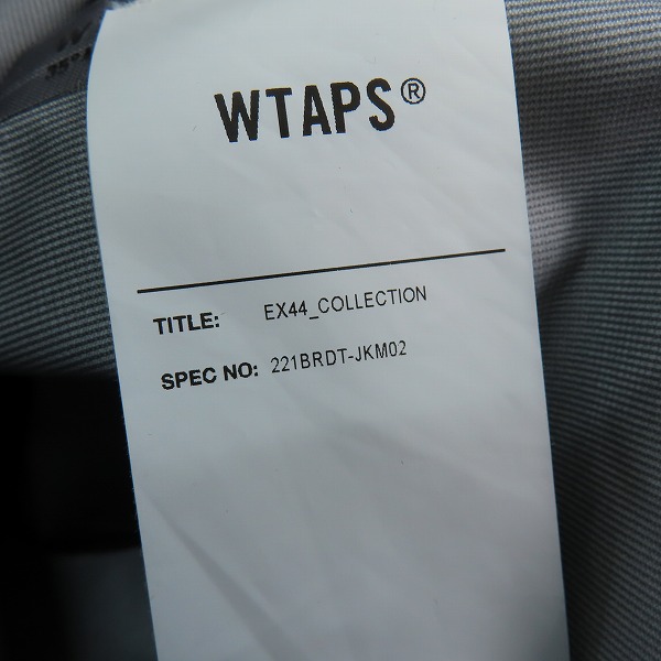 実際に弊社で買取させて頂いたWTAPS/ダブルタップス 22SS ナイロン タフタ 3レイヤー ジャケット 221BRDT-JKM02/2の画像 3枚目