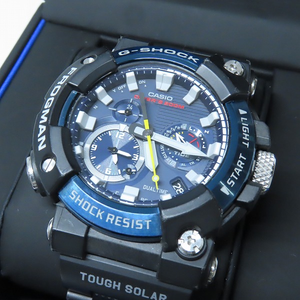 実際に弊社で買取させて頂いたG-SHOCK/Gショック FROGMAN/フロッグマン アナログ 電波ソーラー GWF-A1000C-1AJF