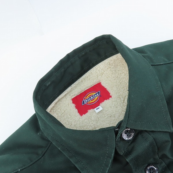 実際に弊社で買取させて頂いたDickies/ディッキーズ 裏ボア ジャケット 2478-2072/XLの画像 4枚目