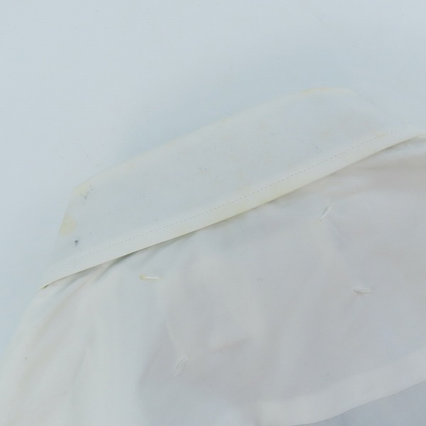 実際に弊社で買取させて頂いたMaison Margiela/マルジェラ ネクタイデザインボタンシャツ/44の画像 8枚目
