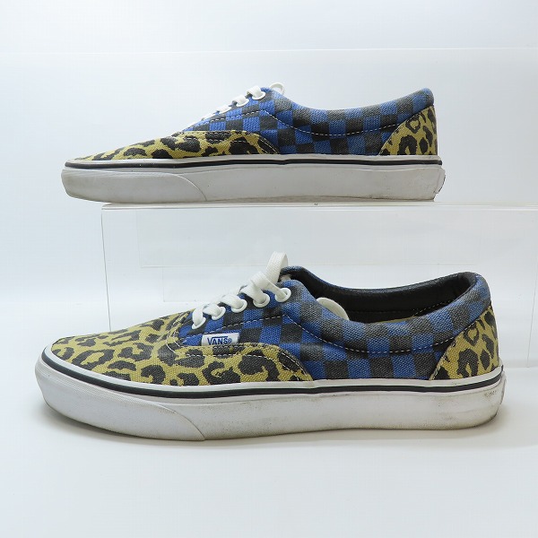 実際に弊社で買取させて頂いたVANS/バンズ VAN DOREN/バンドーレン レオパード柄 ローカットスニーカー TB6Q/8.5の画像 3枚目