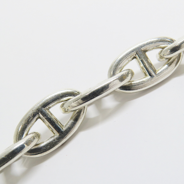 実際に弊社で買取させて頂いたHERMES/エルメス シェーヌダンクル GM 29リンク ネックレスの画像 5枚目